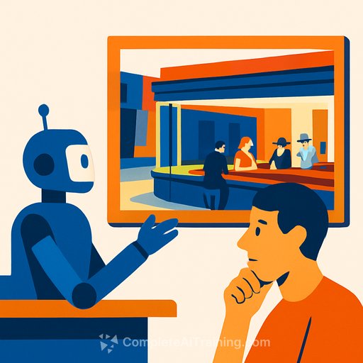 Why Google’s AI Nighthawks Walkthrough Misses the Essence of Art