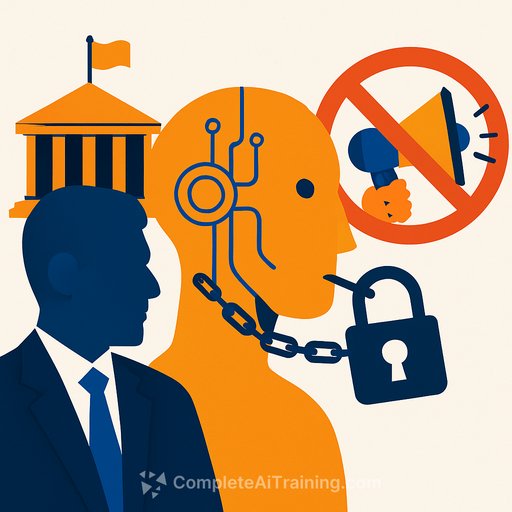 Why Government Censorship of AI Speech Threatens Free Expression and Democracy