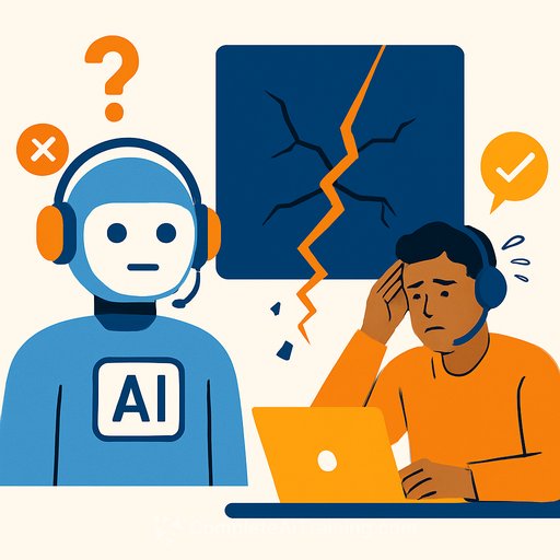 Why Most Enterprise CX AI Programs Fail and What Actually Works