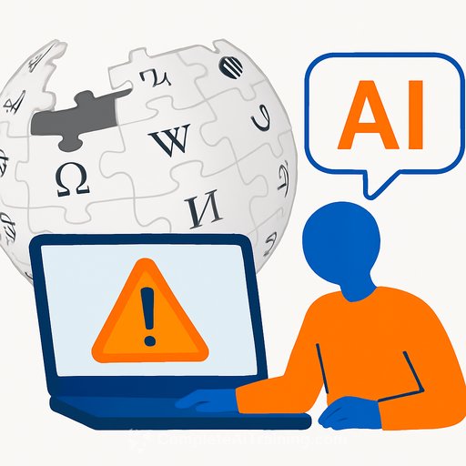Wikipedia bans AI-generated text in articles but allows limited editorial use
