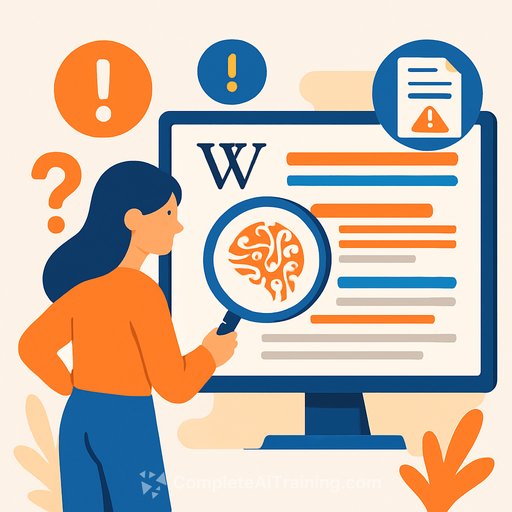 Wikipedia’s New Guide Exposes the Telltale Signs of AI Writing