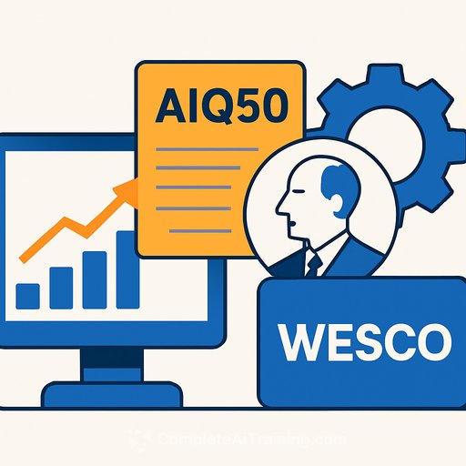 Will Fortune's AIQ50 Top 10 and a Drucker Nod Move the Needle for Wesco International (WCC)?