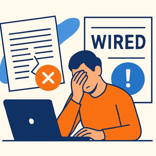 WIRED retracts excerpt from AI truth book after author admits he likely copied and edited AI-generated text