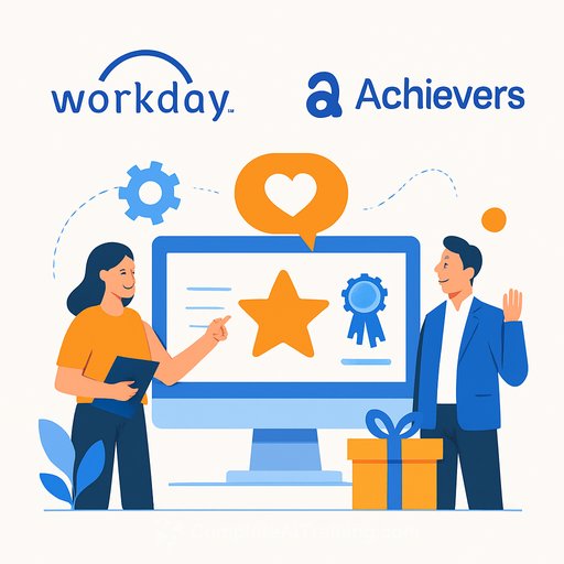Workday and Achievers launch integrated employee recognition and rewards tool