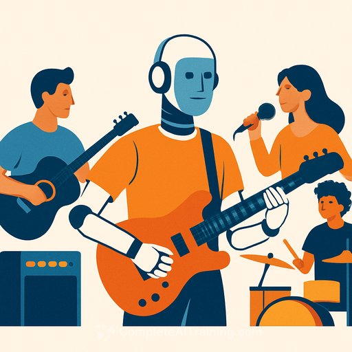 Would You Listen to AI Bands If You Couldn't Tell the Difference?