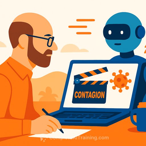 Writing a Contagion Sequel with AI: Scott Z. Burns on Creativity, Challenges, and Hollywood's Future