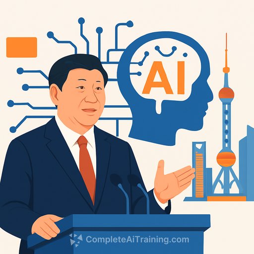 Xi sets out vision for artificial intelligence development at Shanghai conference