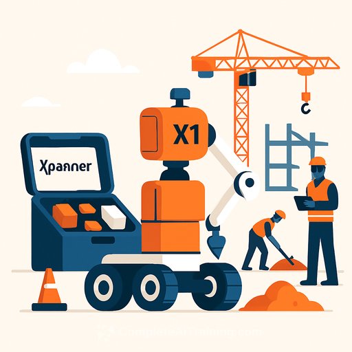 Xpanner Unveils X1 Kit Bringing Scalable Physical AI Automation to Construction Sites
