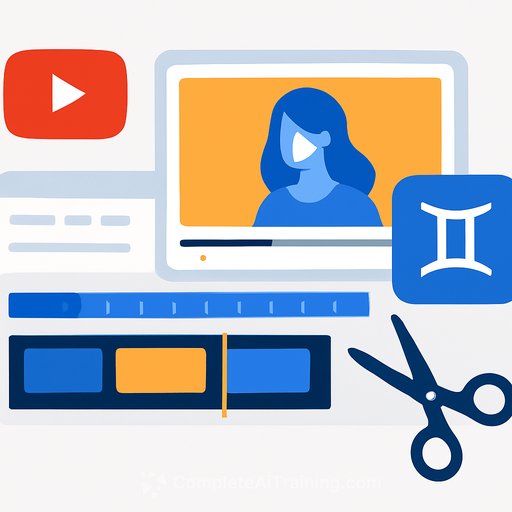 YouTube Previews Shorts Editor Upgrade: Timeline Tracks, Slip/Split Edits, and Gemini Assistance
