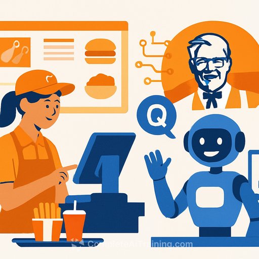 Yum China Pilots AI Assistant Q-Smart to Boost KFC Restaurant Efficiency
