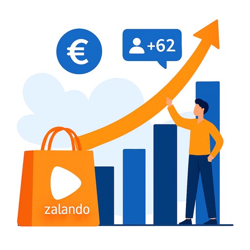 Zalando revenue rises 24% to €3bn as active customers reach record 62 million