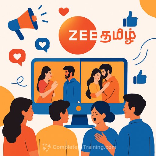 Zee Tamil Marks World Social Media Day with Vibrant AI Video Tribute to Beloved Shows