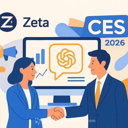 Zeta Global teams with OpenAI on Athena at CES 2026, expanding beta for answer-driven marketing via Insights and Advisor