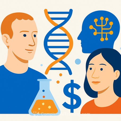 Zuckerberg and Chan Shift Billions to Biohub to Accelerate AI-Driven Medicine, 10,000 GPUs by 2028