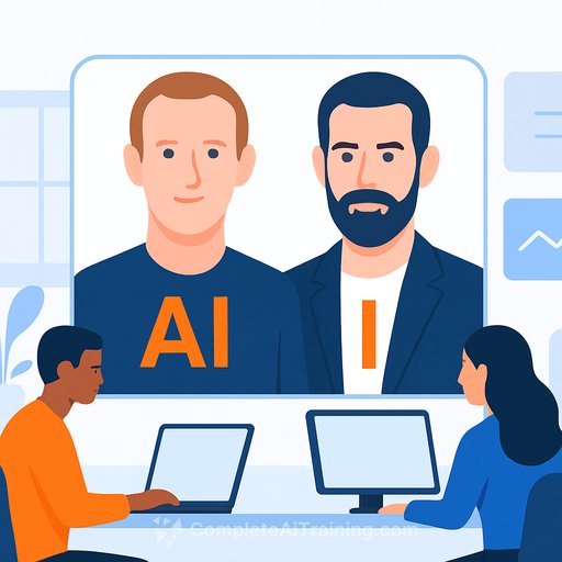 Zuckerberg and Dorsey build AI versions of themselves to manage employees