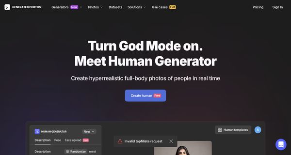 AI Human Generator