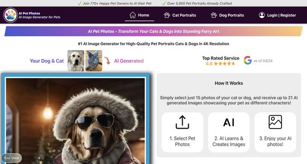 AI Pet Photos