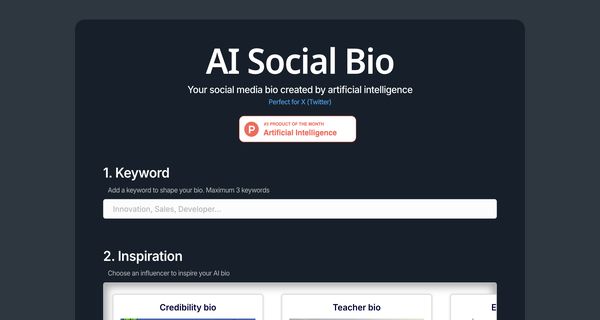 AI Social Bio