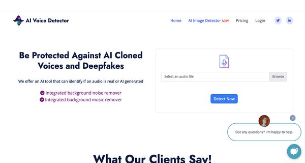 AI Voice Detector