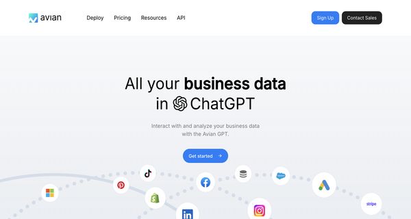 Avian ChatGPT Plugin