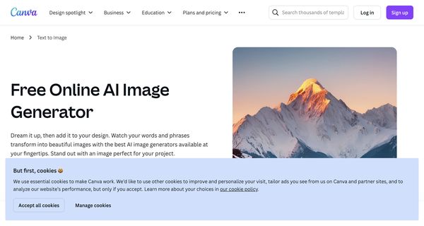 Canva Image Generator