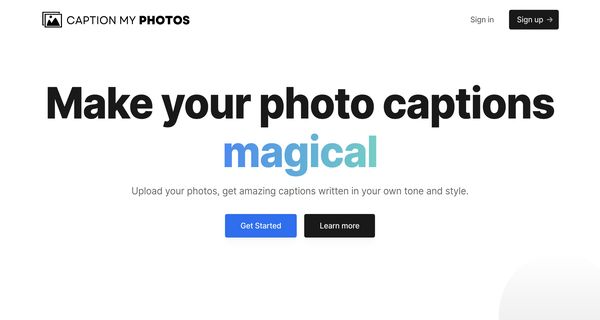 Caption My Photos