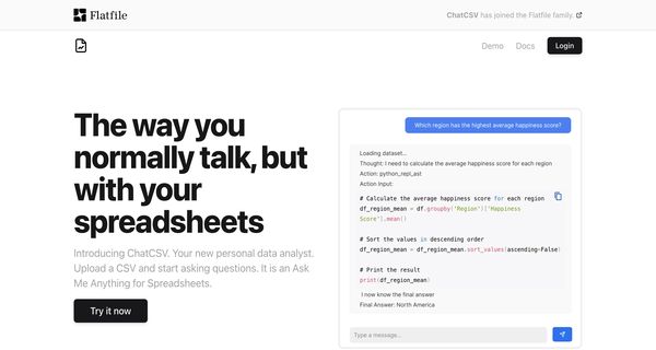 ChatCSV