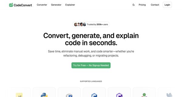 CodeConvert AI