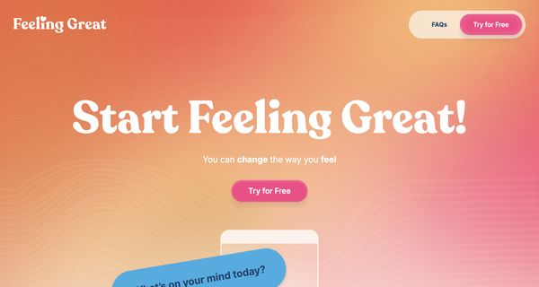 Feeling Great app
