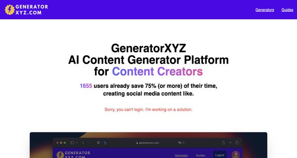 Generator XYZ