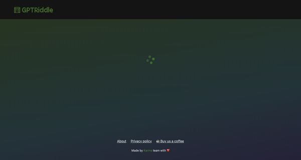 GPTRiddle