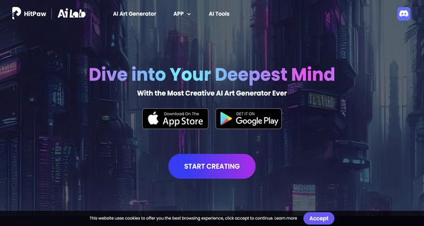 HitPaw AI Art Generator
