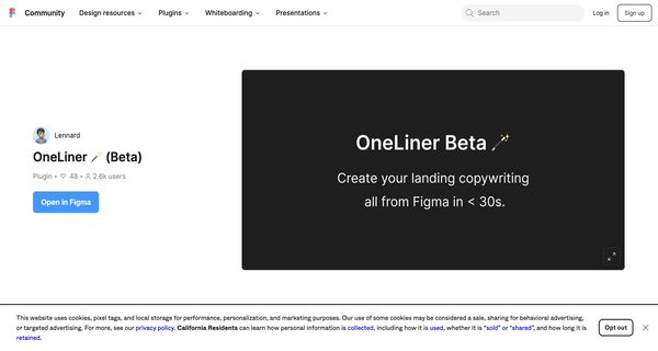 OneLiner (For Figma)