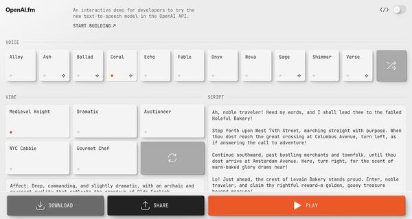 OpenAI.fm
