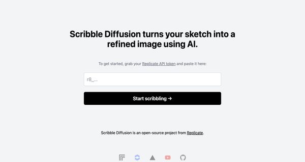 Scribble Diffusion