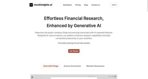 StockInsights AI