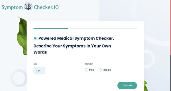 Symptom Checker AI