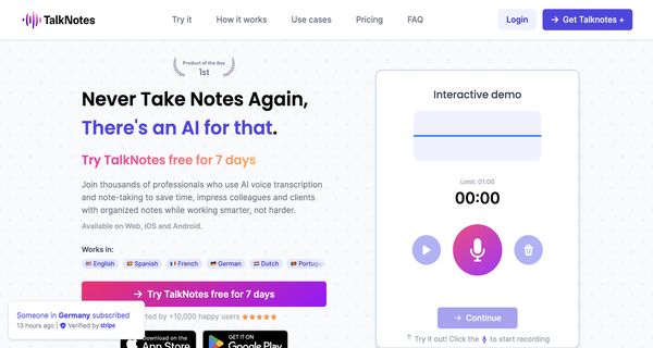 TalkNotes