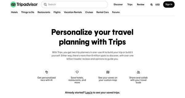 Trips (TripAdvisor)