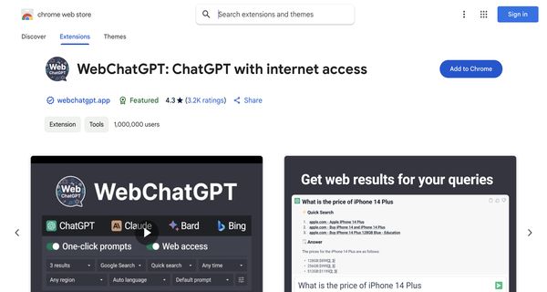 Web ChatGPT