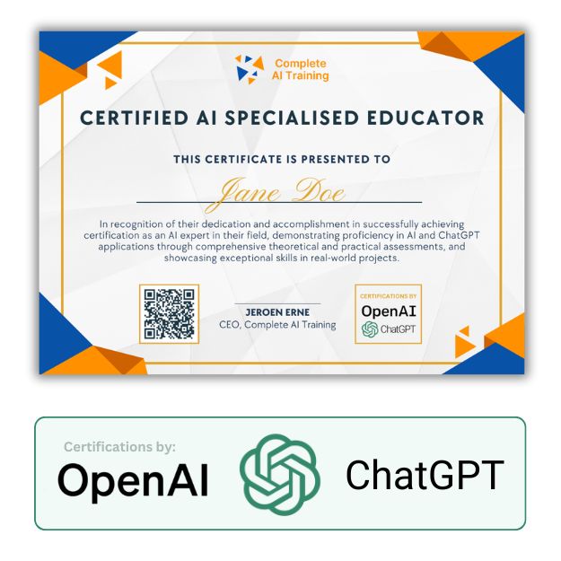 AI Certification for Educators