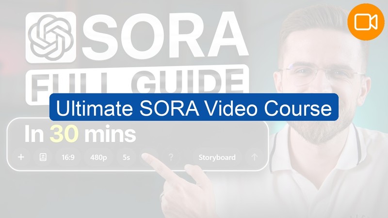 Video Course: Ultimate SORA Video Course (AI Video)
