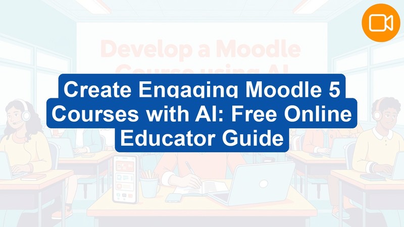Create Interactive Moodle Courses with AI: Free Hands-On Training (Video Course)