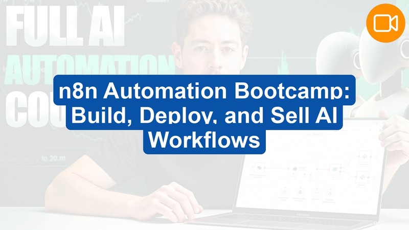 n8n Automation Mastery: Build, Deploy & Sell AI Workflows and Agents (Video Course)