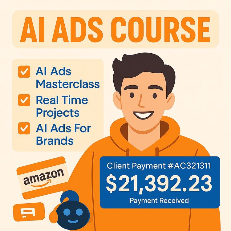 AI Ad Creation: Fast-Track Guide to Pro Ads & Monetization with Top AI Tools (Video Course)