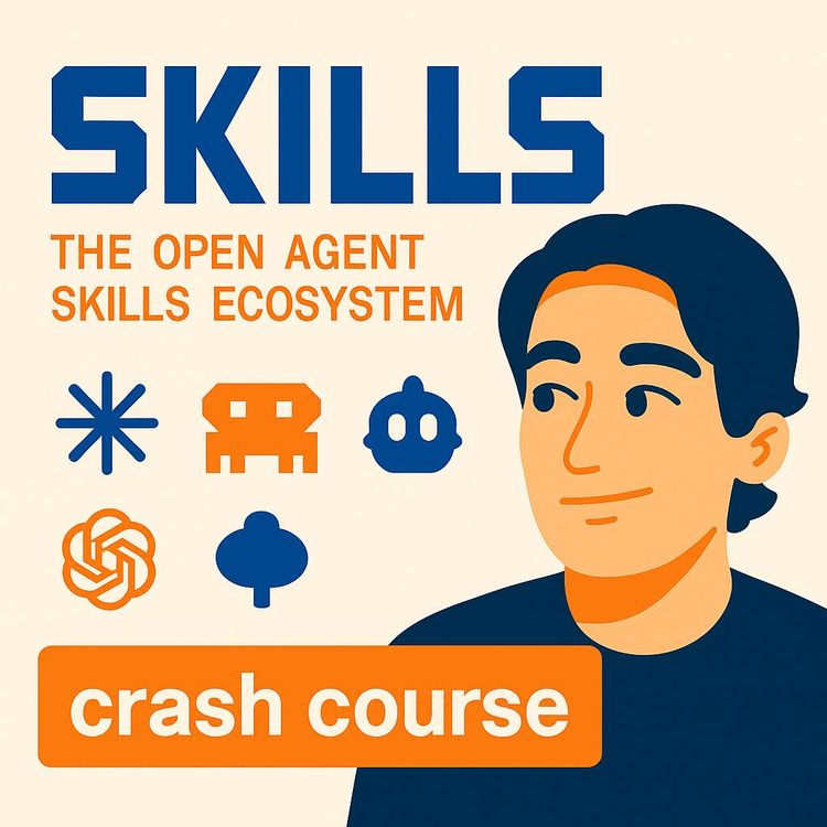 AI Agent Skills Crash Course with Claude Code and skills.sh (Video Course)
