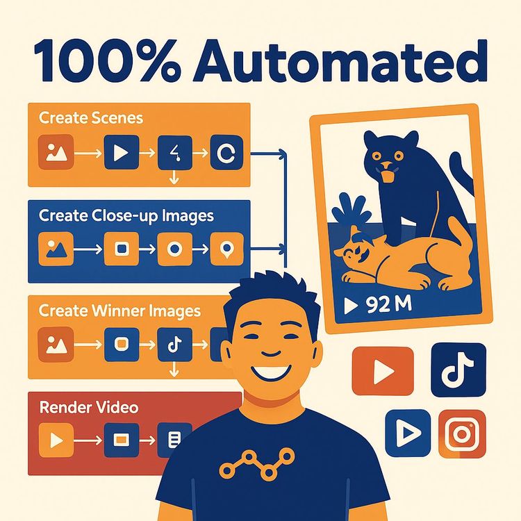 Automate Faceless AI Shorts: Create and Post Viral Videos with n8n (Video Course)