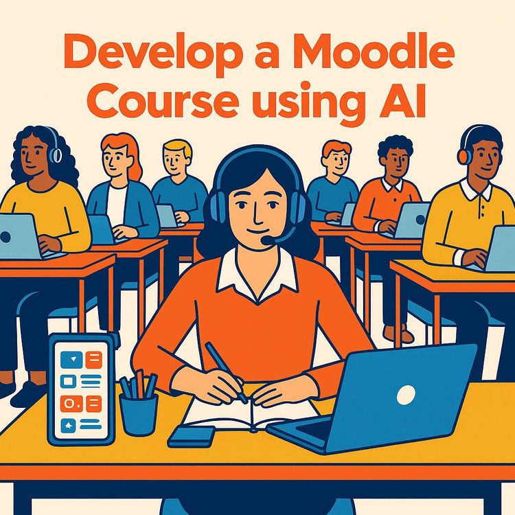 Build a Complete Moodle Course with AI: Free Guide, Badges, Backup & Hosting (Video Course)