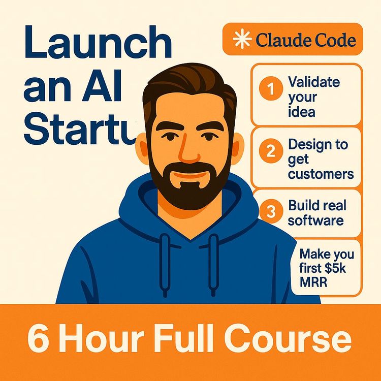 Build and Launch an AI Startup with Claude Code & Product OS (Video Course)