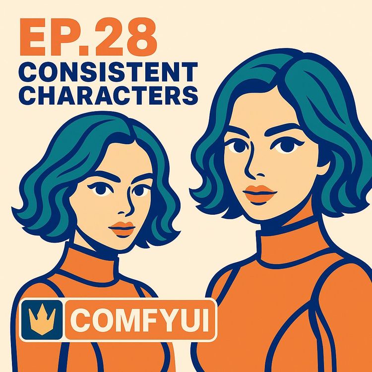ComfyUI Course Ep 28: Create Consistent Characters with Flux + Train Loras Online